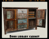 *Boho library cabinet