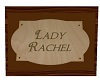 LadyRachel Wall Plaque