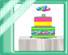 giftbaloon birthday cake