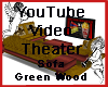 YouTube Video Sofa Green