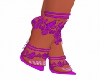Lilac Stiletto Sandels