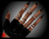 LacedGloves&Rings/Blk