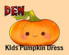 Kids Pumpkin Dress