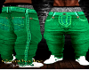 Baggy Green Jeans
