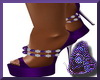 Purple Jewel Heels