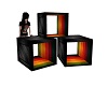 Black/Rainbow Crates