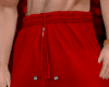 Red oversized trouser