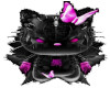 kitty nero e purple