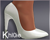 K white wedding shoes
