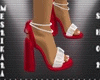 Pearl RedWht Heels