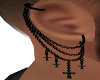 Chain Cross Ear Piercing