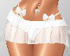 SL Bow Skirt White