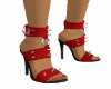 SANDAL RED GOTH