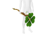 Four Leaf Clover Wand
