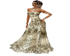 Dress Gold Elegant Jador