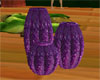 Purple vases