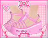 ♡ pink jellies n/s