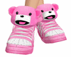 627 Pink Bear Sneakers