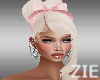 Talia Blonde Pink Bow