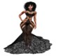 gown black