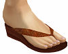 Wood & Leather Sandals