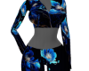 *blue flowers tracksuit