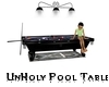 Unholy Pool table