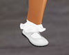 WHITE MARY JANES
