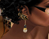 [AA] blAckivoRy earrings