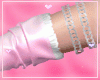 !! Pink Frill Sleeves