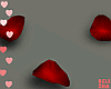 Valentines Petals red