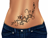 Stars Belly Tattoo