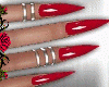 ✘ Red Nails