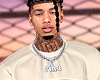 Cream shirt +Tatto
