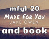 Made for you - book