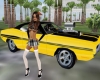 YellowMuscle Car Picture