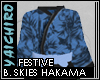 Blue Skies Hakama