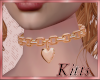 Kitts*R Heart Tag Collar