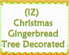 Gingerbread Tree Decora