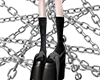 ᨳBlack Bunny Ear Boots