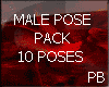 (PB)Male 10 Pose Pack