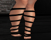 Sexy Black Feet Ribbon