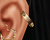 Gold Ear Piercing
