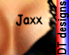 Name Jaxx on breast