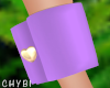C~Bunny Purple Cuffs