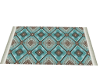 SW Teal Rectangle Rug