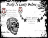 Bust N Lusty Babes blue