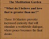 Museum Meditation Easel