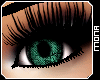 ~W~ Dark Green Glass Eye