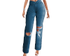 Blue Boyfriend Jeans